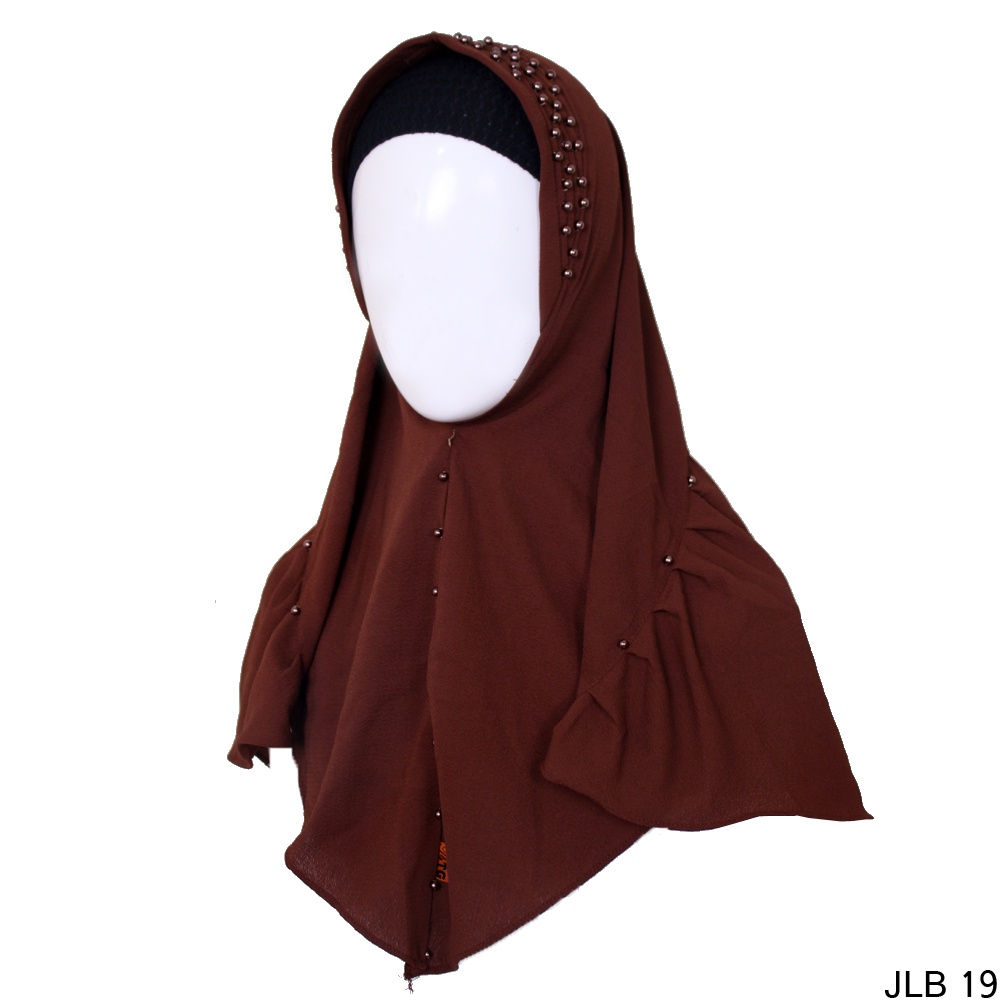 Jilbab Motif Brokat - JLB 08