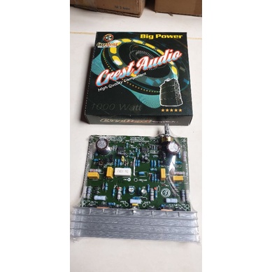 KIT DRIVER POWER CREST AUDIO ,DRIVER POWER CLASS CREST AUDIO,DRIVER KIT POWER AMPLIFIER CREST AUDIO