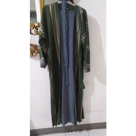 Abaya bordir one set dubai