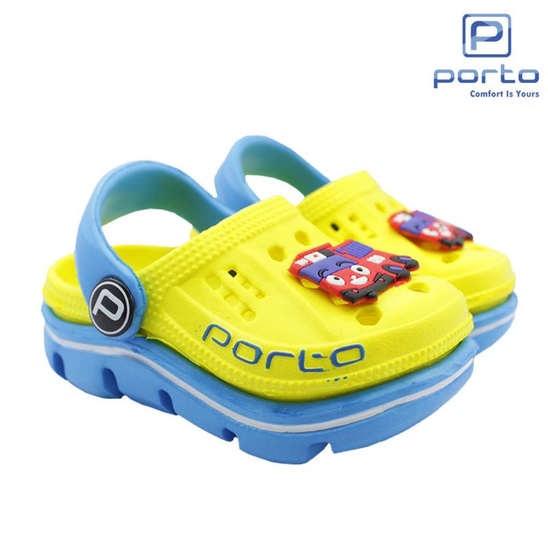 Sendal Karet Anak Cewek Cowok Sendal Baby Porto Baim
