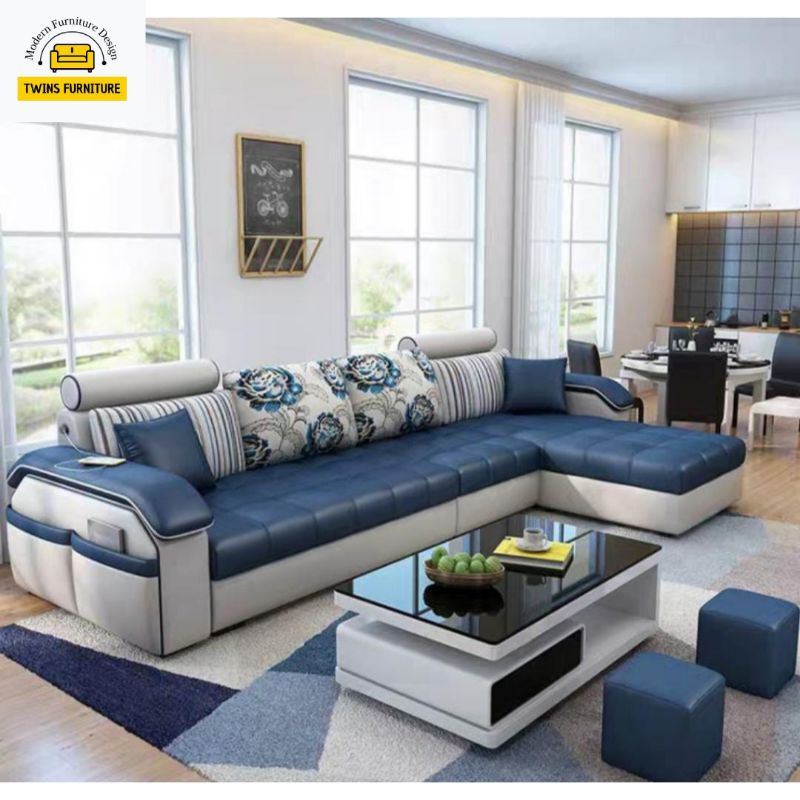 sofa ruang tamu L shape minimalis sofa dekorasi rumah berkualitas