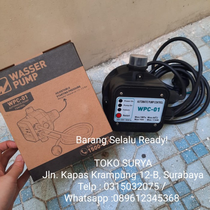 }}}}}}] automatic pressure control WASSER WPC 01 APC otomatis pompa air