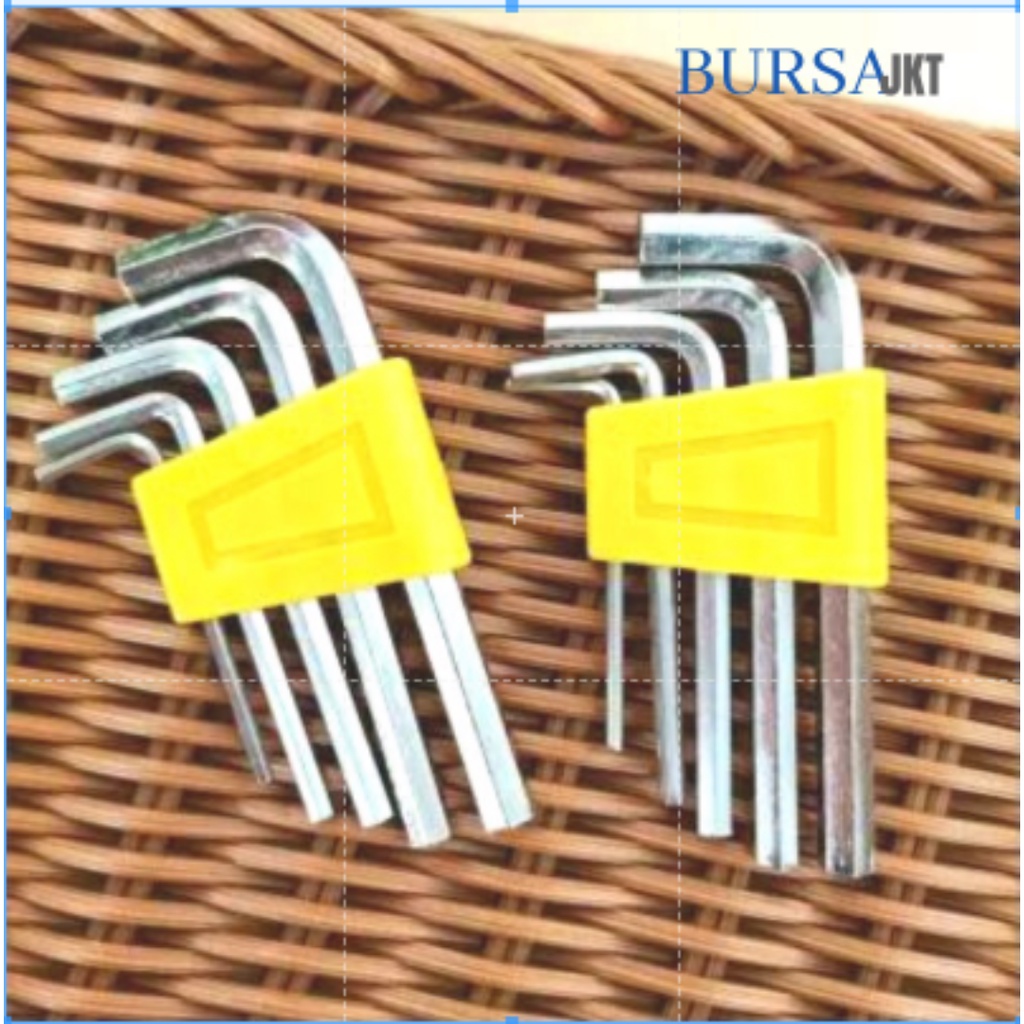 KUNCI L SET 8IN1 PENDEK DAN PANJANG