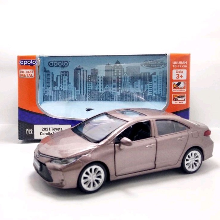 Apolo msz diecast Toyota Corolla Hybrid