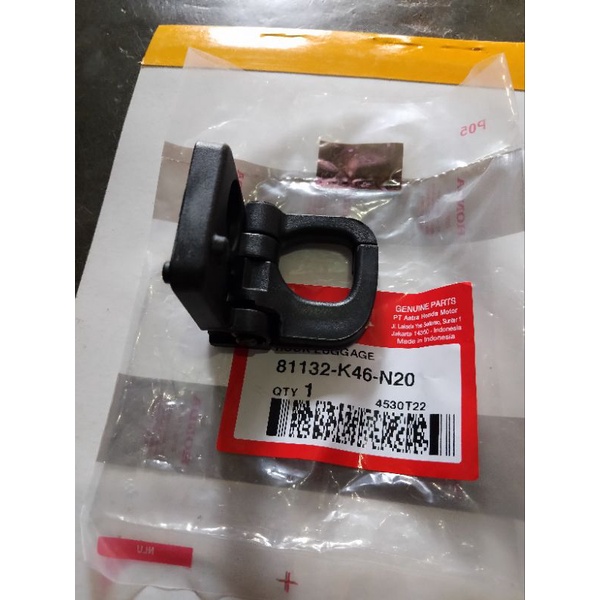 hook Luggage 81132-k46-n20 81132-k41 gantungan barang tas Honda vario 110 esp ori asli ahm