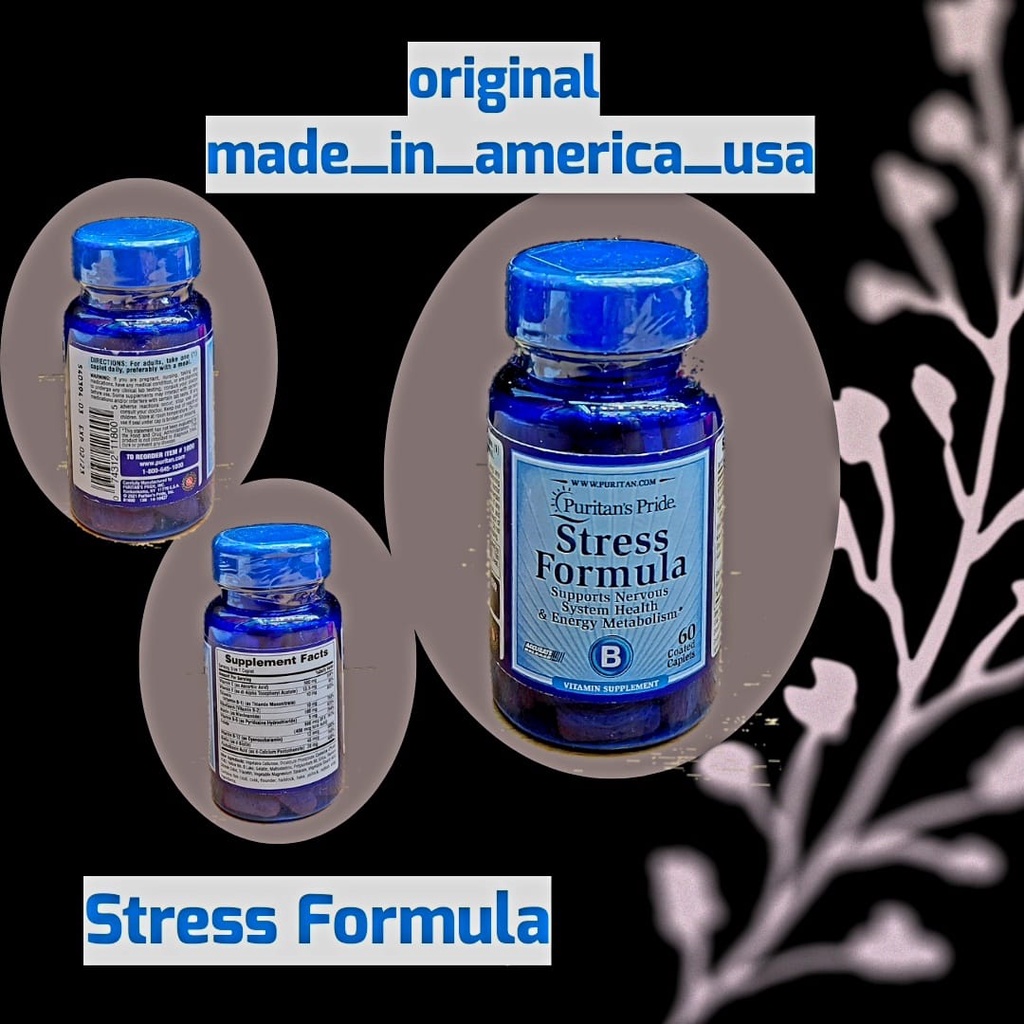 Puritans Pride Stress Formula 60 caplets