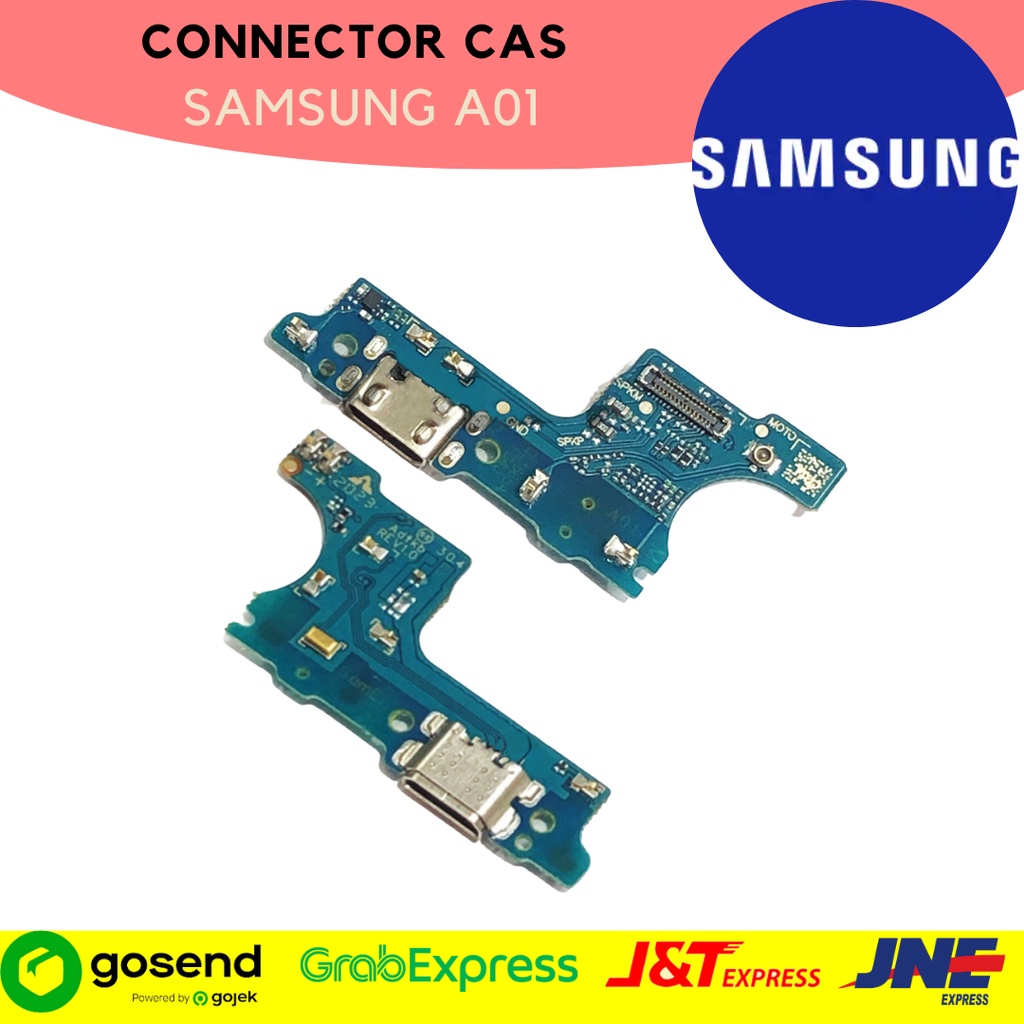 Konektor colokan cas Samsung A01 bergaransi