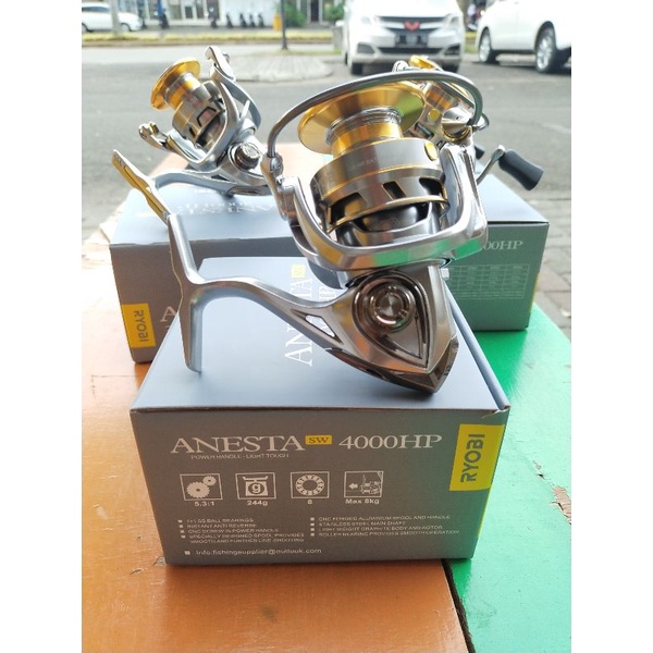 reel ryobi anesta sw 1000 2000 3000 4000 power handle