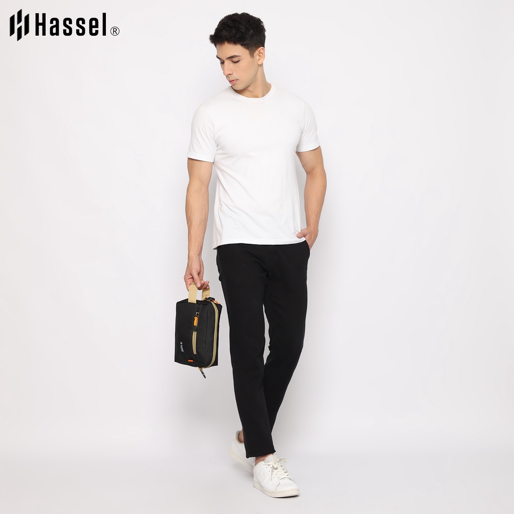 Tas Selempang HASSEL POUCH / Tas Waistbag Pria / Tas Selempang Pria Wanita / Tas Handbag - Hijau