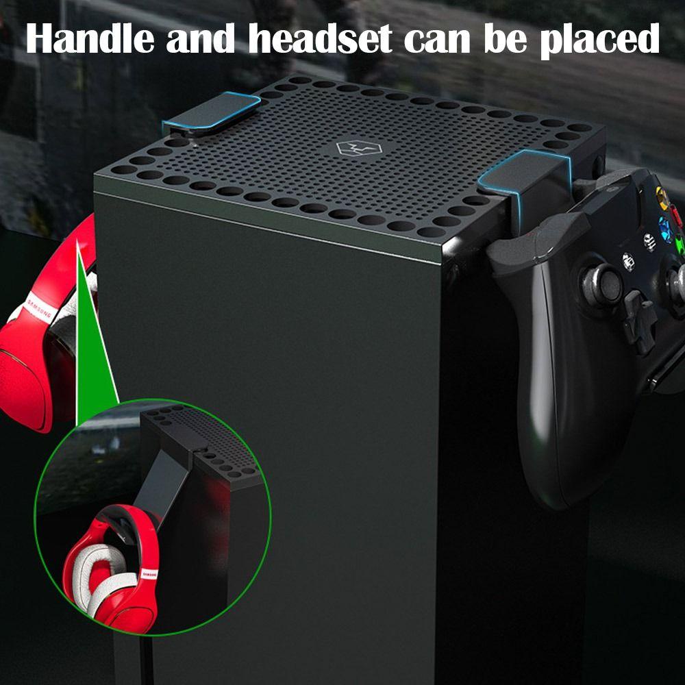 POPULAR Populer Penutup Anti Debu Untuk Konsol Game Xbox Series X Game Handle Rack Meshs Set Untuk Xbox Series X