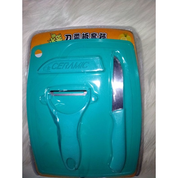 Pisau set 3in1 + peeler