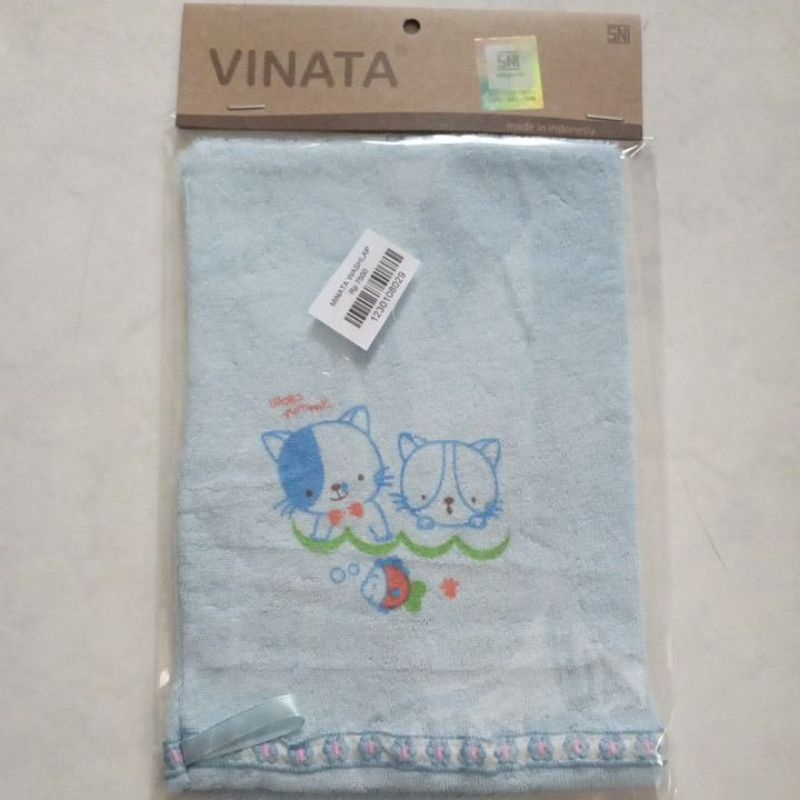 Washlap Kotak Halus Sablon Printing Nia VINATA