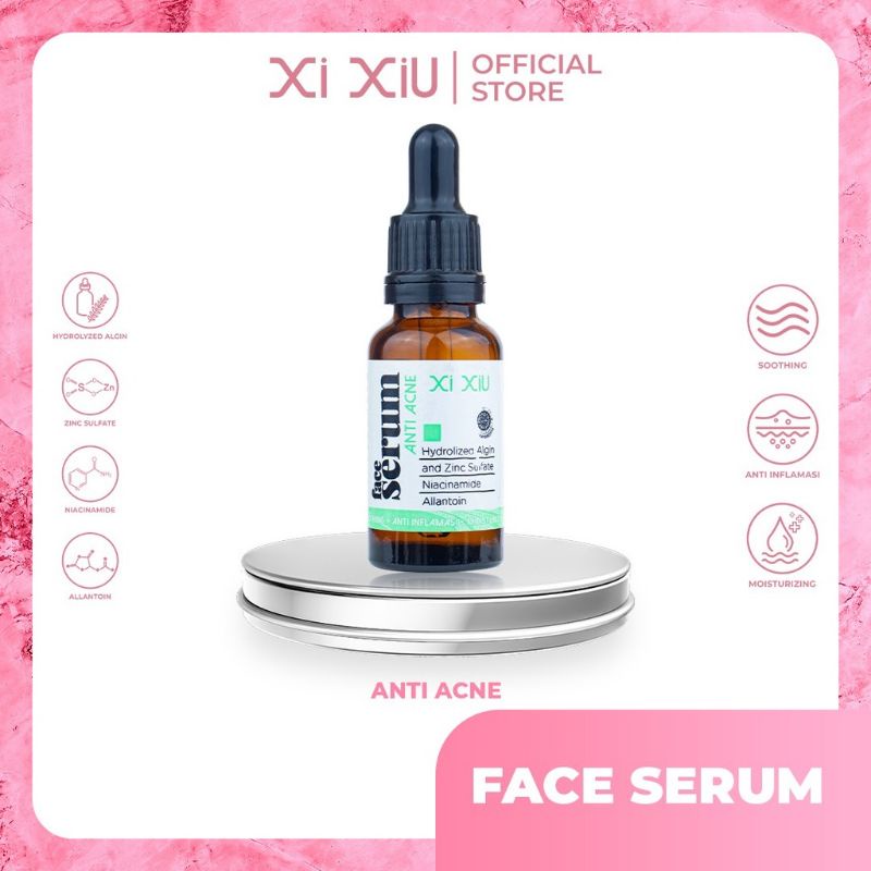 XI XIU Face Serum - | Whitening Gold / Anti Acne / Vitamin C / 24K Gold / Red Jelly | ORIGINAL BPOM