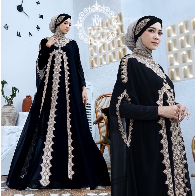 Kaftan Karmilla Free Inner dan Turban Original Butik