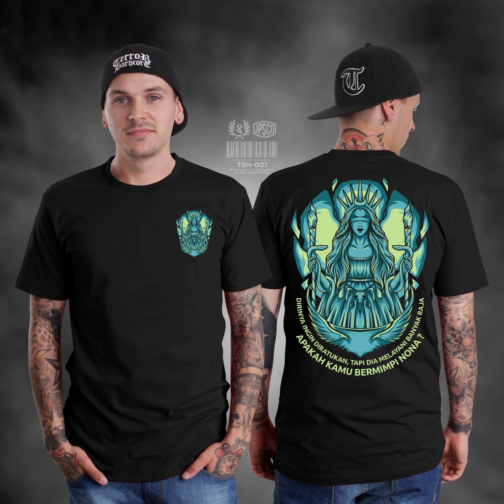 KAOS SATANIC BAJU DISTRO KAOS PAKAIAN PRIA TERBARU