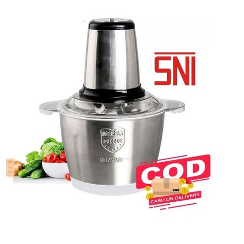 Jual [ Blender Daging Stainless ] Steel Chopper Blender Daging ...