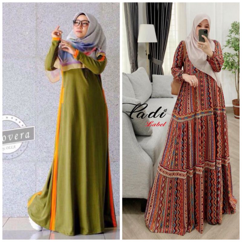 gamis sporty kalula d'lovera / mande dress by padi label