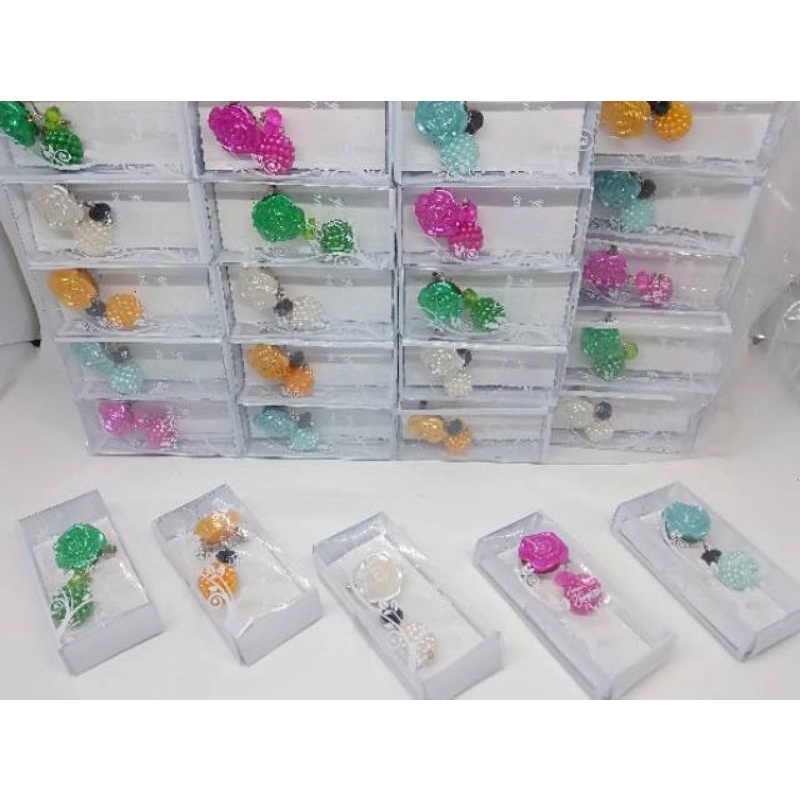 Souvenir 100 pcs Bros Dagu kemas mika Bros Hijab