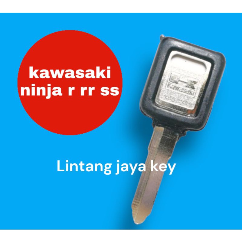 bahan duplikat kunci montor kawasaki ninja r rr ss jalur kanan
