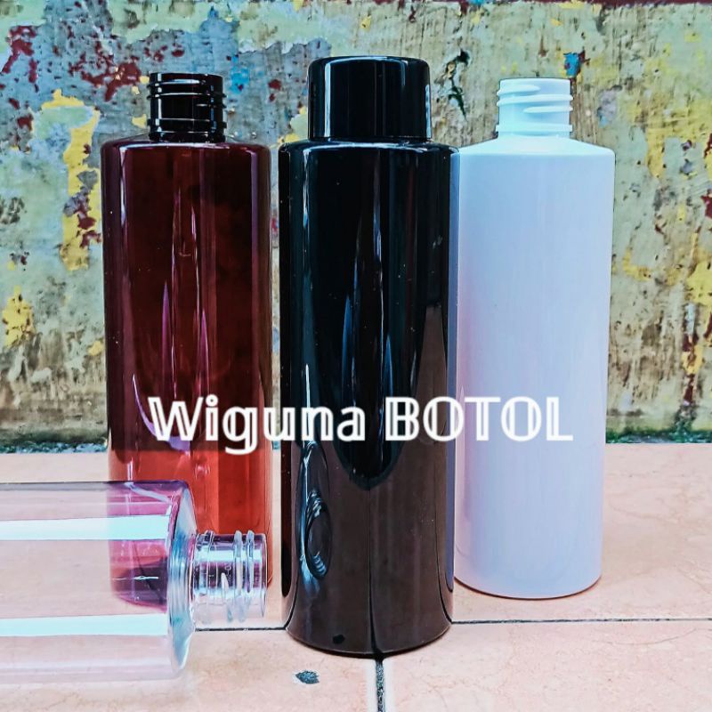 Botol PET RF 250ML TUTUP TONER / Botol Kosmetik 250ml Plastik PET