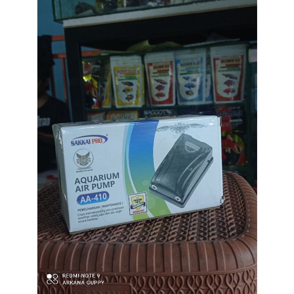 aerator 2 lubang sakai pro/ pompa udara 2lubang sakkai pro