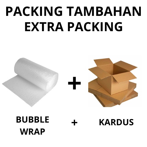 

EXTRA BUBBLE & BOX TAMBAHAN PENGAMAN ( ASURANSI GANTI BARU JIKA PECAH) KHUSUS PEMBELIAN PRODUK AFSANSHOP