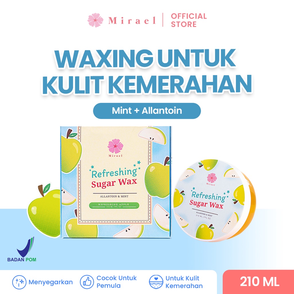 MIRAEL Refreshing Apple Sugar Waxing Kit 210ML