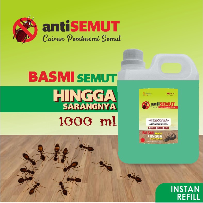 Racun Pembasmi Anti Semut Super Ampuh Original Kemasan 1 liter jerigen
