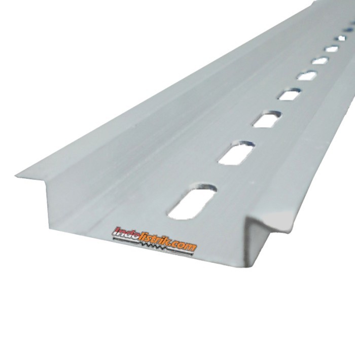 Rel MCB Panel Aluminium 1 fungsi (tebal 0.8mm) 1m