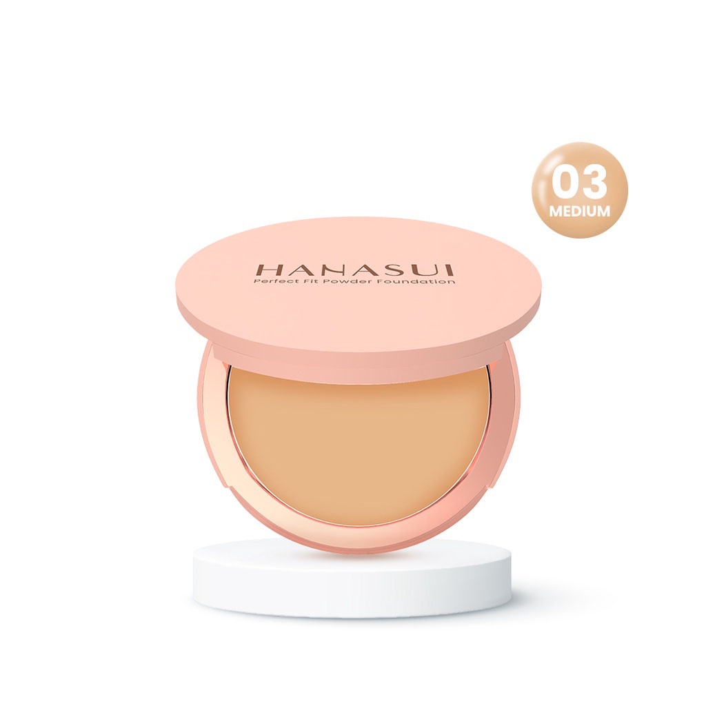 Hanasui Perfect Fit Powder Foundation - 12g