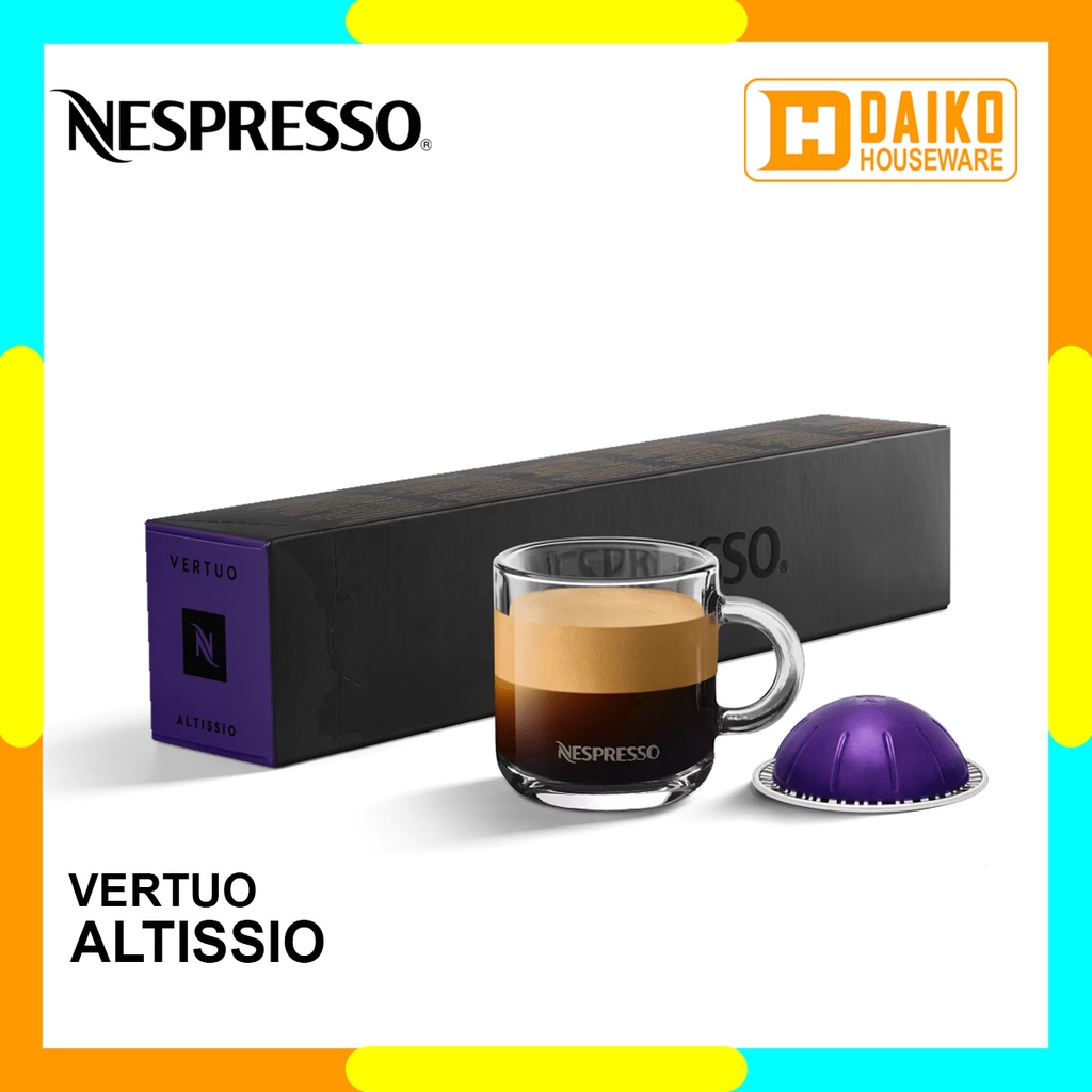 

Capsule Nespresso Vertuo Altissio - Kopi Kapsul Medium Roast Espresso Coffee