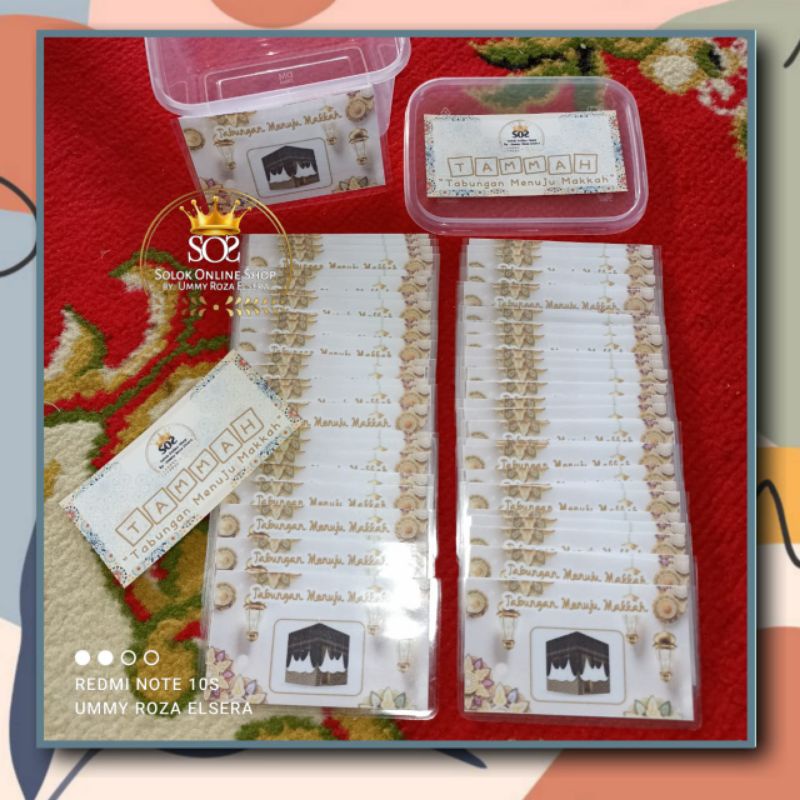 

TAMMAH TABUNGAN MENUJU MAKKAH / SAVING IN THE BOX