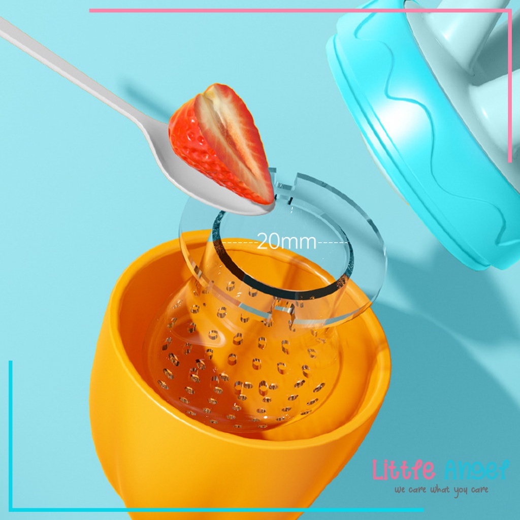 DOT BUAH EMPENG BAYI MPASI Pacifier Gigitan Sayur Anak Fruit Food Teether Feeder BPA FREE Set Perlengkapan Makan