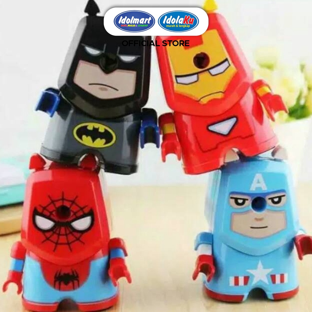 

IDOLMART Rautan Putar Mini Rautan Meja Karakter Spiderman