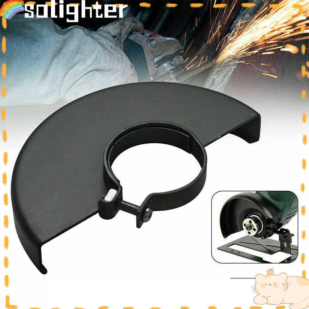 Solighter Angle Grinder Cover Pelindung Adjustable Penebalan Listrik Angle Grinder Part Fixing Clamp Power Alat Aksesoris Kain Kafan Debu