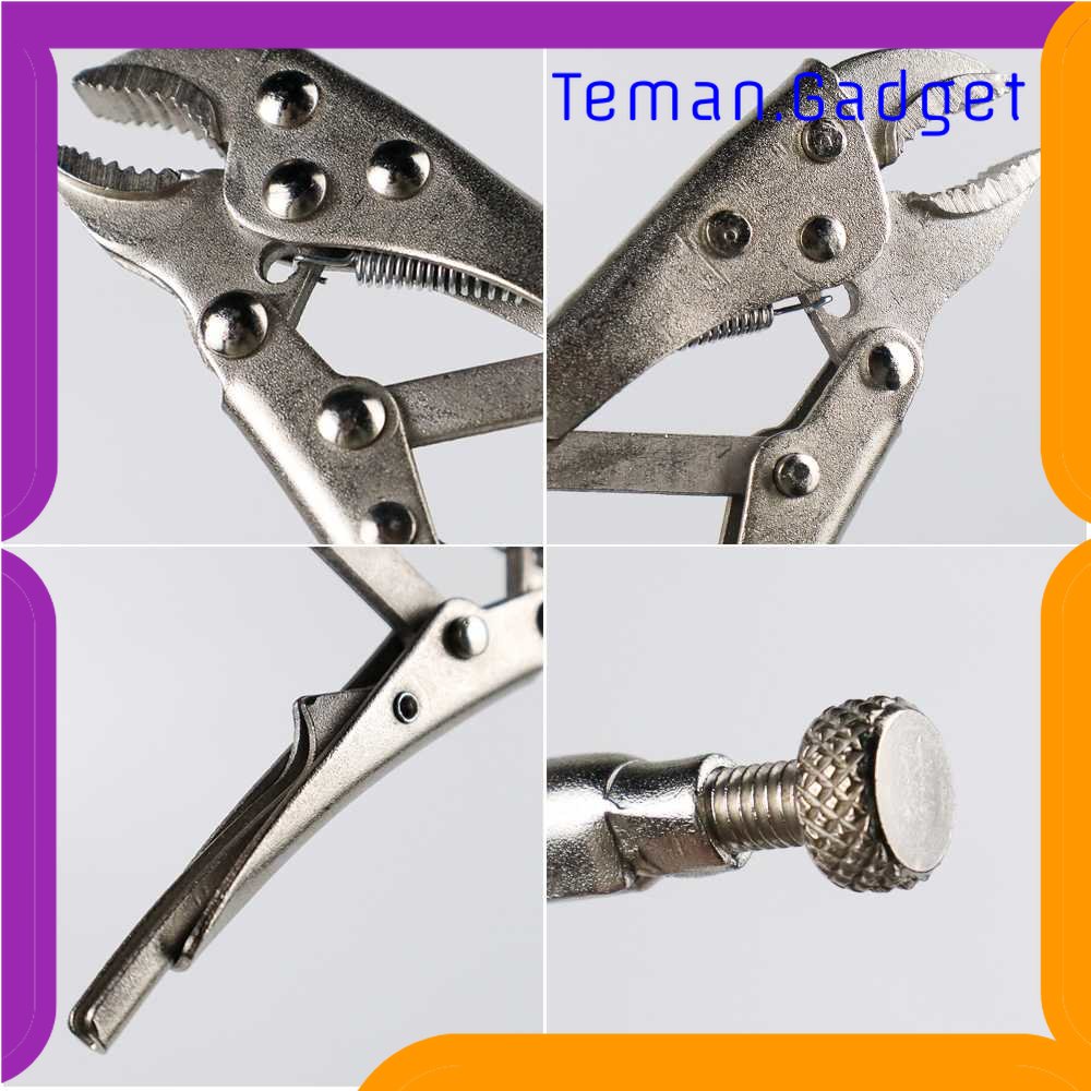 TG-PKK Tang Multifungsi Locking Pliers Ground Mouth Lock 5 Inch - X47