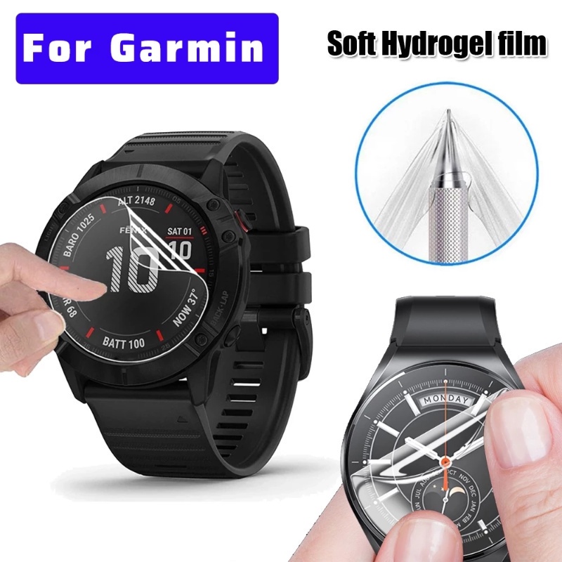 [Harga Grosir]1pc Film Hydrogel Pelindung Layar Smartwatch Garmin Forerunner 955 Anti Gores