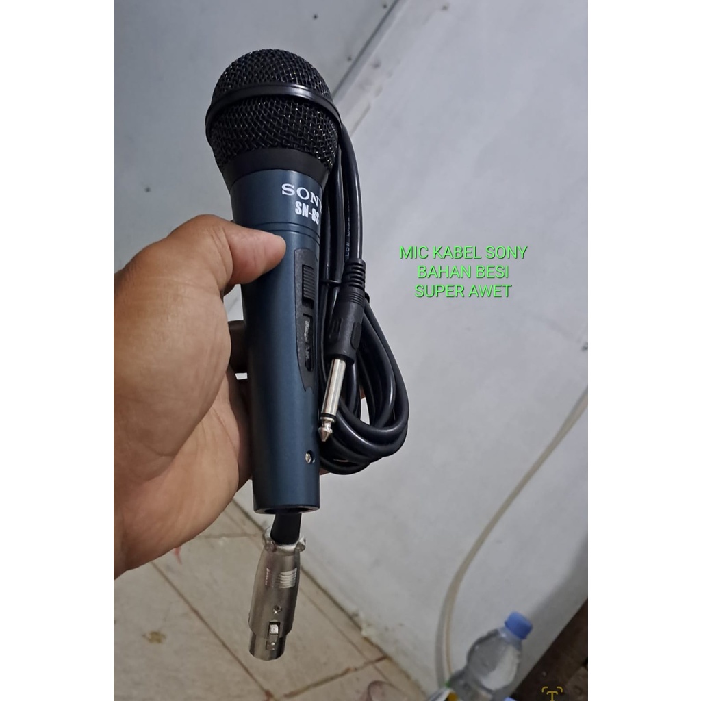 G654 MICROPHONE SONY MIC KABEL KARAOKE VOKAL AUDIO SOUND BESI MIK MIKROPHONE LEGENDARY DYNAMIC MIKROPON MIK MICROPHONE CARDIOID MIKROPHONE MEETING METING CABLE VOKAL ARTIS VOCAL AUDIO SOUND SISTEM PROFESIONAL PRO PENGERAS SUARA HIFI METAL FULL BESI SUARA