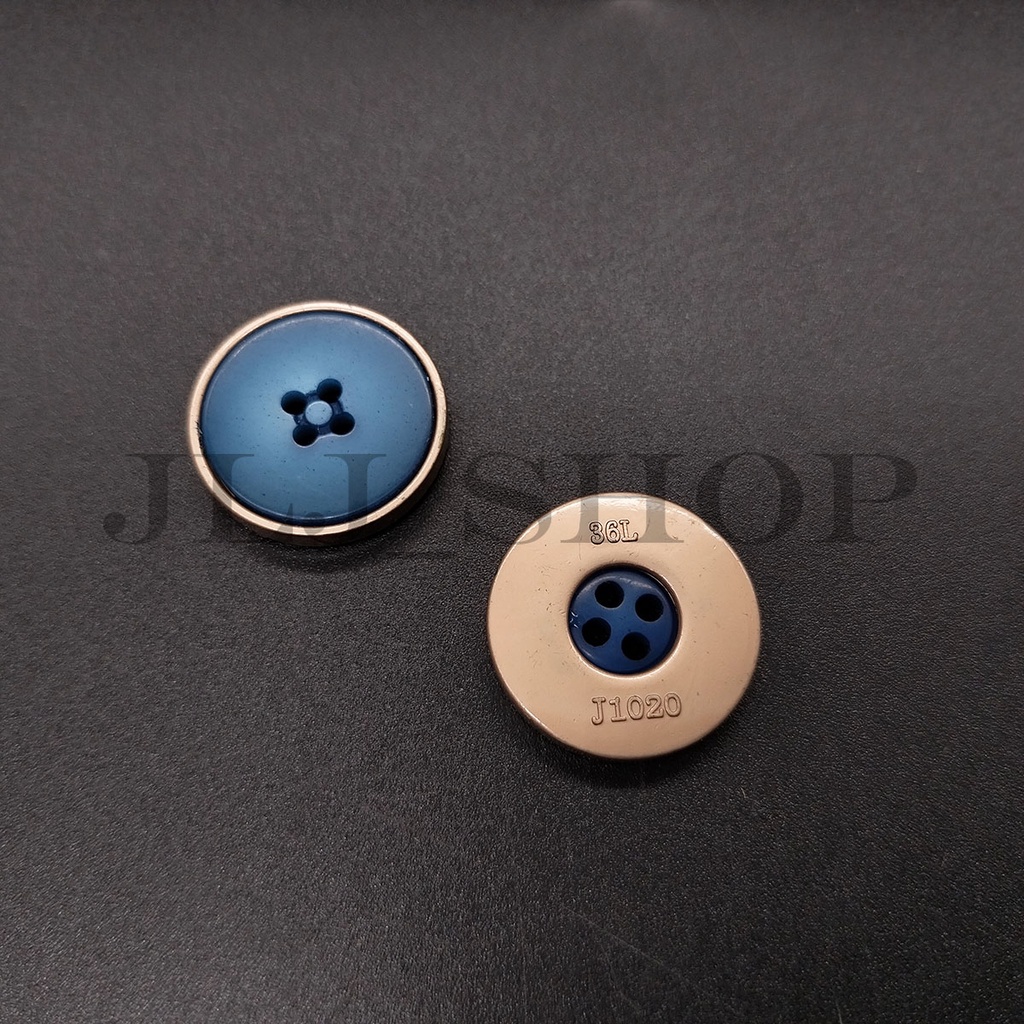 Kancing Jas / Kancing Blazer Logam J1020 (harga per 1 pcs)