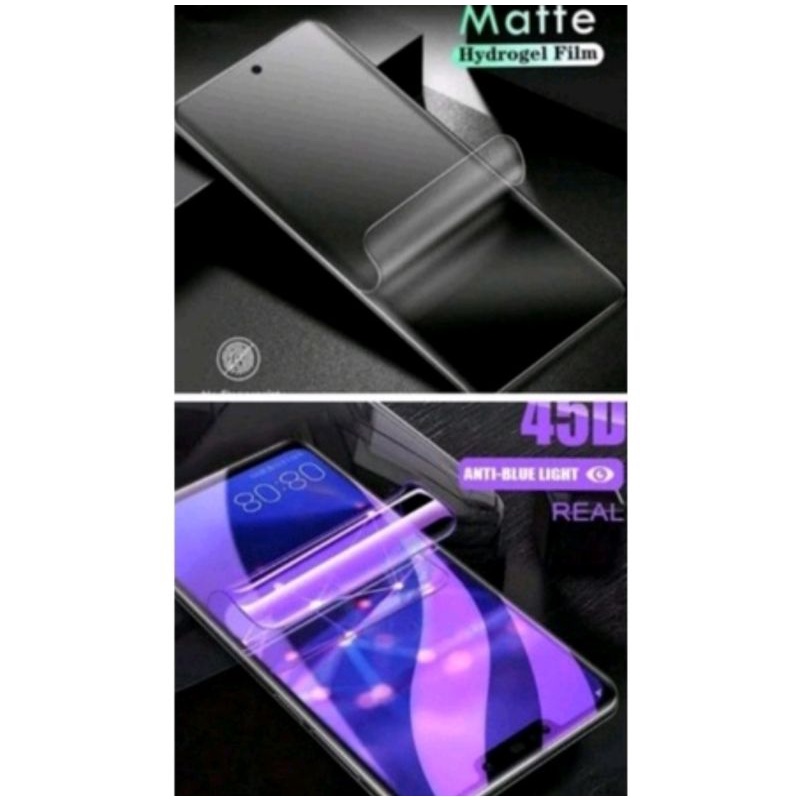 SAMSUNG HYDROGEL MATTE AND BLUE A14 5G F04 S23 S23+ S23 Ultra A14 4G A34 A54 M14 5G A24