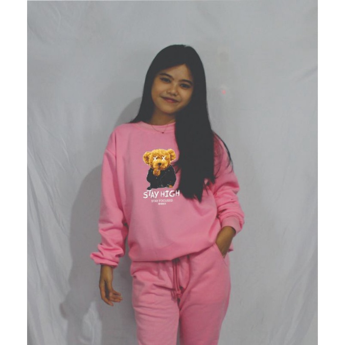 Crewneck Basic Crewneck Sablon Original Sweater Basic Sweater Sablon Original Brand NVR Clothing 05