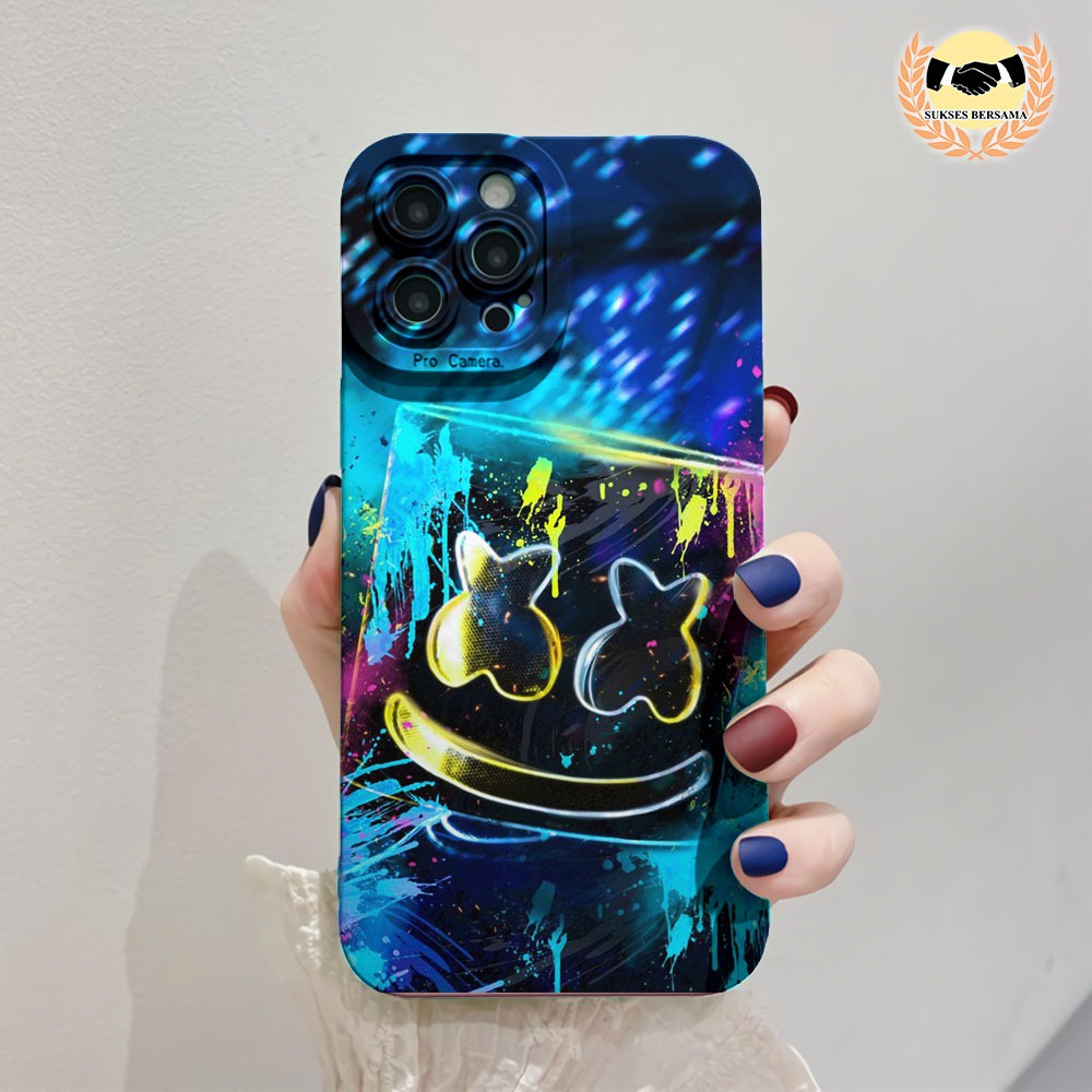 CUSTOM CASE SOFTCASE SILIKON PROCAMERA MARSHMELLOW CUSTOM VIVO Y12 Y15 Y17 Y16 Y12S Y20 Y21S Y91 Y93 Y95 Y91C Y1S V25 V25E Y22 Y35 BSB6678