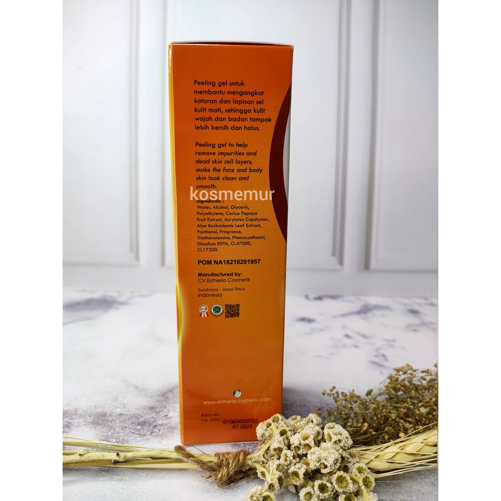 Inika Papaya Peeling Gel + Moisturising