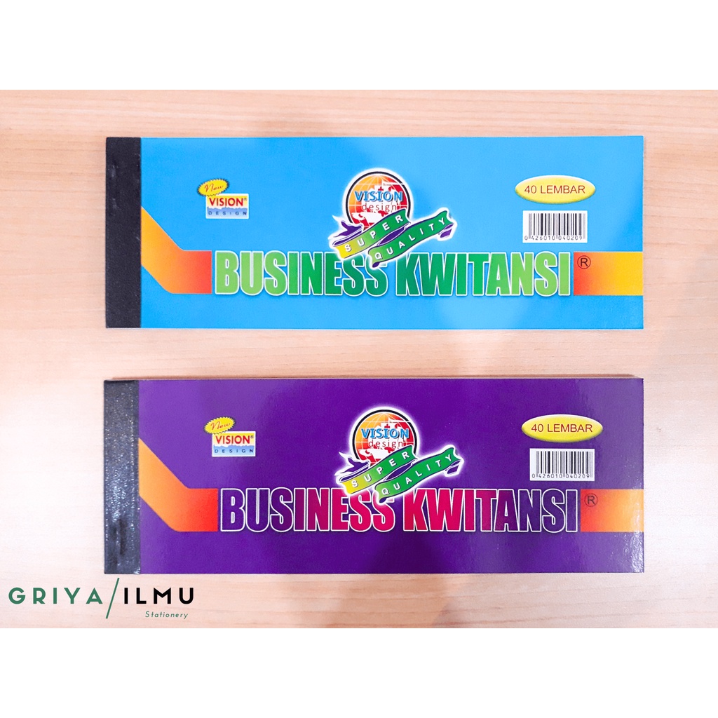 

Kwitansi/Buku Nota VISION 40 Lembar (052028)