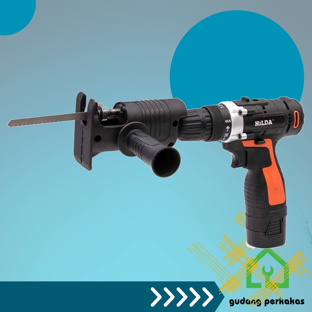 Konektor Modifikasi Bor Listrik Tangan Jadi Mesin Gergaji