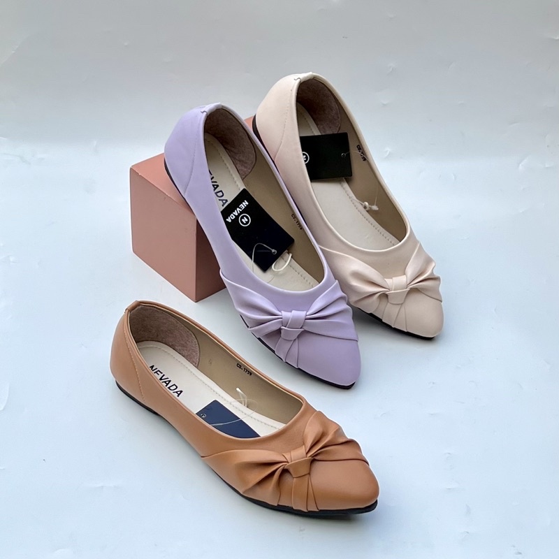 Sepatu wanita terbaru model Flat brand matahari original cantik