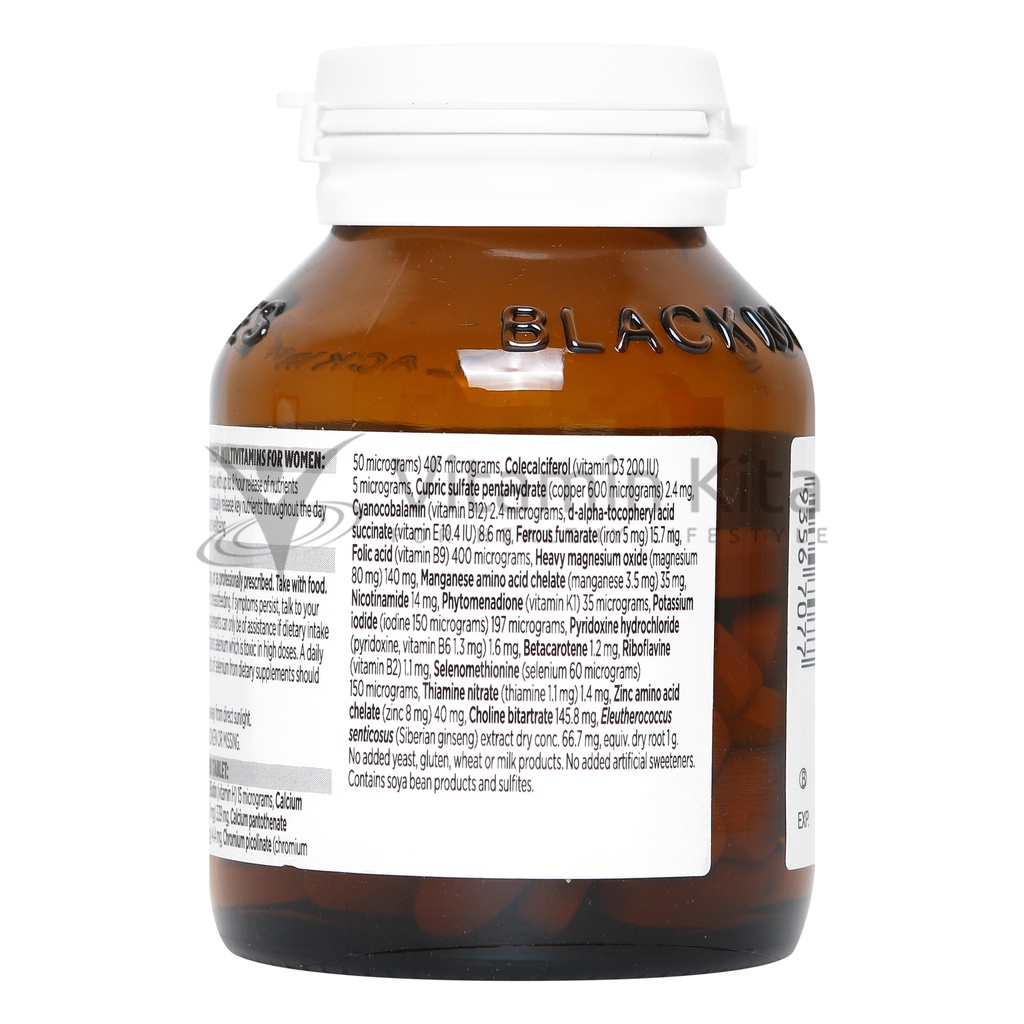Blackmores multivitamin for women sustained release 60 tab