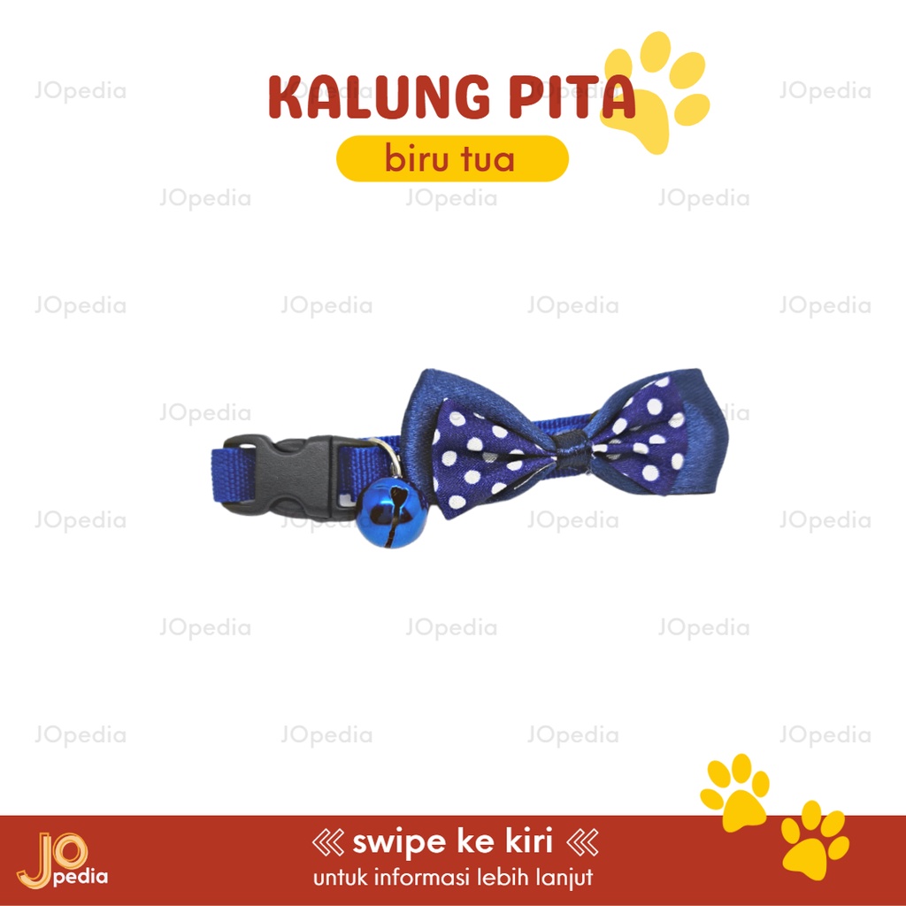 KALUNG PITA Kucing Anjing Kelinci Kalung Lonceng Dog Cat Collar Bell