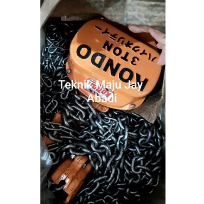 Kondo Chain Block / Takel 3Ton X 5Meter