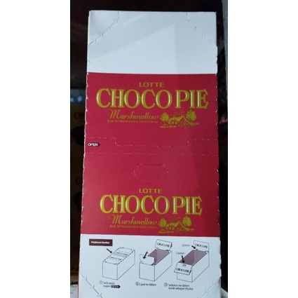 

lotte,chocopie,rasa,chocolate,dan,keju,12pcsx26gr